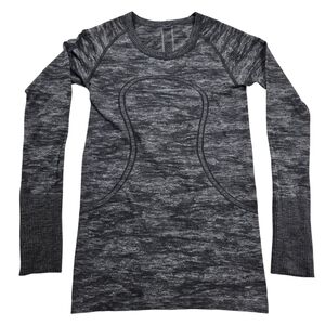 Lululemon Women Sz 6 Swiftly Tech Long‎ Sleeve Crew Lightweight Four-Way Stretch
